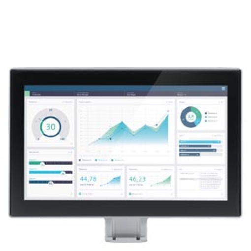 SIMATIC HMI MTP1500 Unified Comfort PRO Neutral Front Prepared for pedestal a