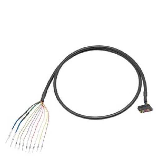 Round cable 16pin assembled unshielded 16pin 2 m