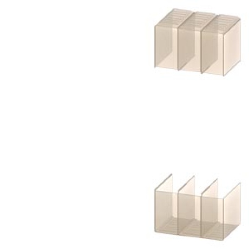 terminal cover long 3pole 1unit accessory for circuit breaker 3pole 3VA
