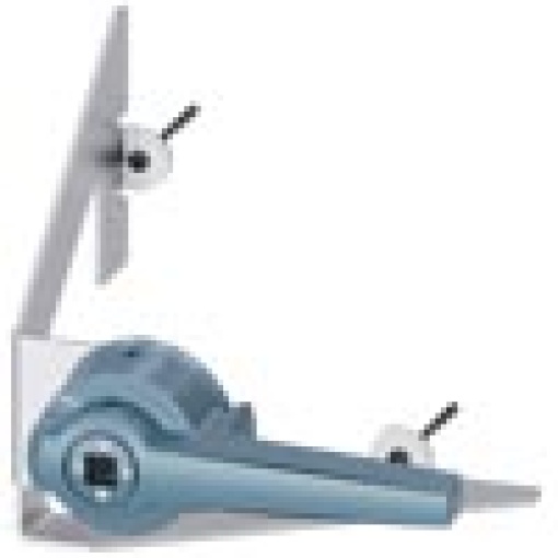supplementary handle for door mounted rotary operator standard accessory for