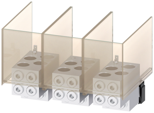 Wire connector TA62 4 x 10500 kcmil w control wire volt tapoff for 4 ca