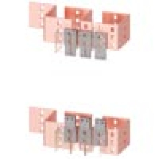 bus connector extended front mounted 3 units accessory for 3VA5758 3VA6768