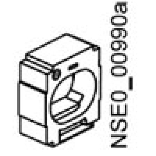 External size II current transformer for neutral conductor protection Rogowsk