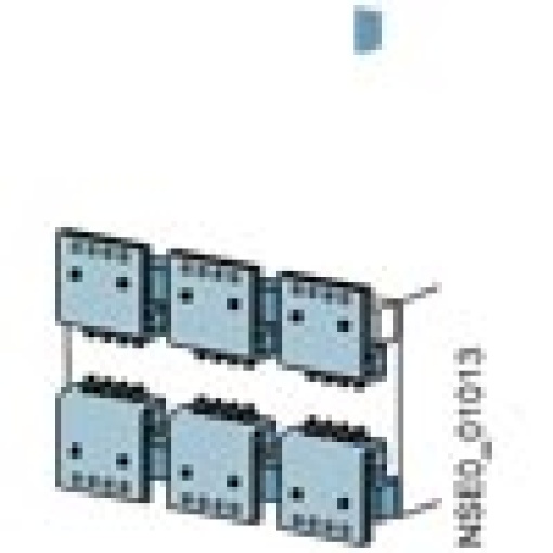 Withdrawable circuit breaker size III front connections single hole up to 4