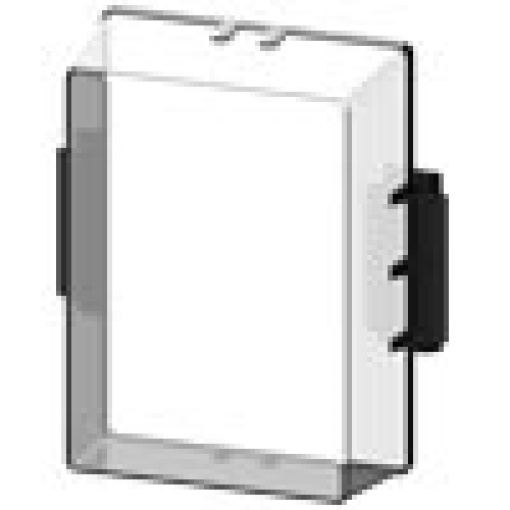Plexiglass cover IP55 transparent for mounting on control cabinet door