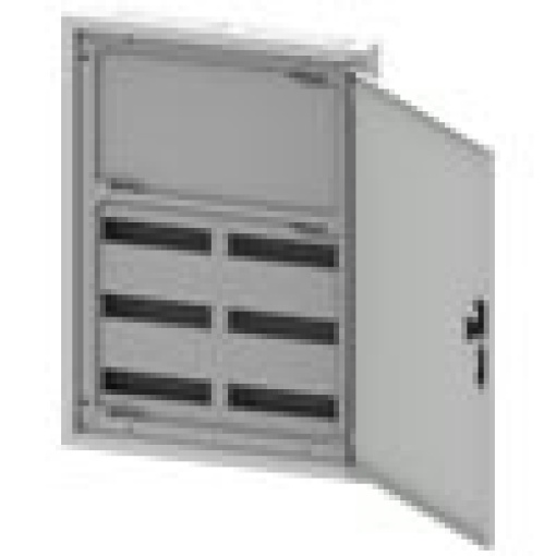 ALPHA 160 DIN wallmounted distribution board flushmounting partially equi