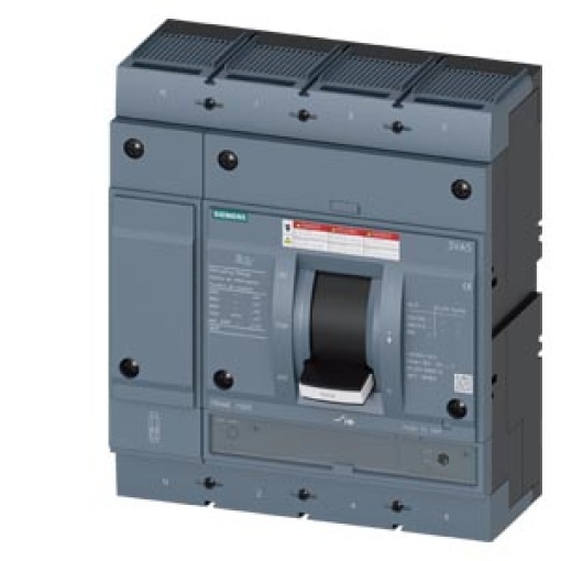 Circuit breaker 3VA5 UL frame 800 breaking capacity class M 35 kA  480 V 4pole