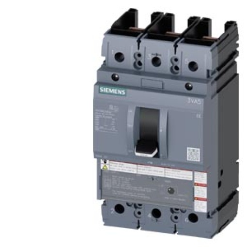 circuit breaker 3VA5 UL frame 250 breaking capacity class  C 100kA  480 V 3