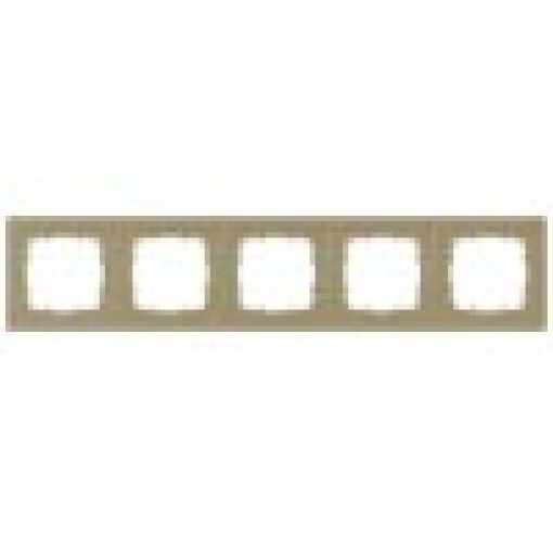 DELTA style gold frame quintuple