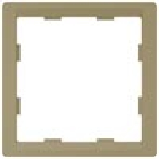 DELTA style gold intermediate frame for installation of 55x55mm devices