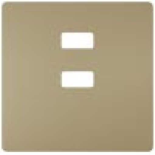 Style cover double USB Charger malt gold