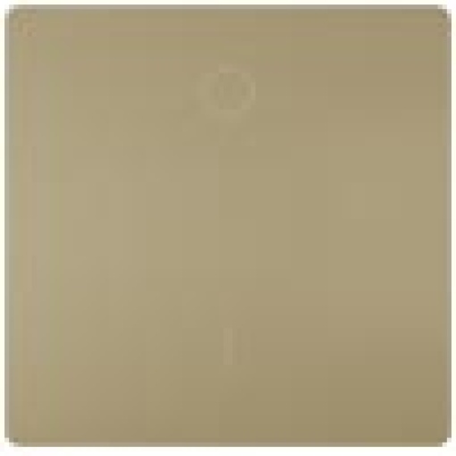 Style Rocker switch with bell symbol for pushbutton 68x 68 mm malt gold