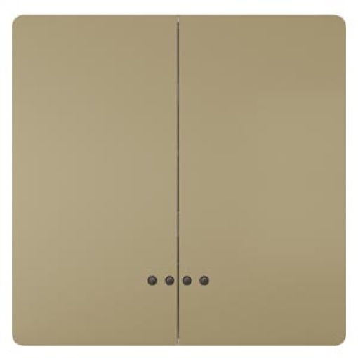 Style Rocker switch with window for twocircuit switch for pushbutton 2fold