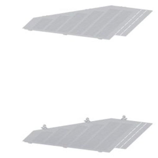 SIVACON S4 Segment cover Separation rear 3VA W 800mm 1 set  2 pieces