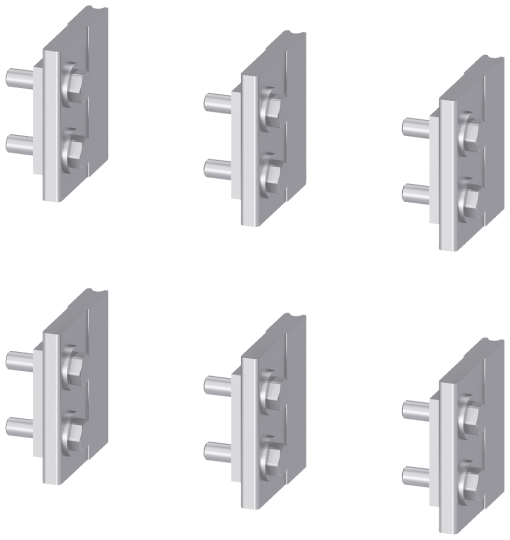 Blades Spare part for cradle guide frame rear walls with with rear horizon