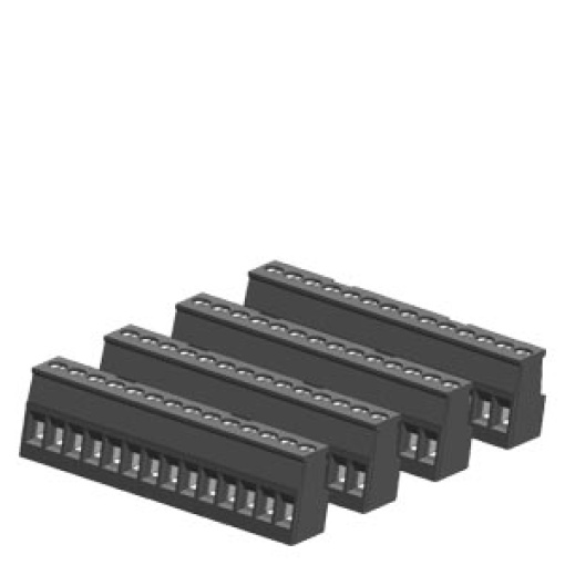 SIMATIC S71200 Tinplated joint block 14 pins screw PU 4