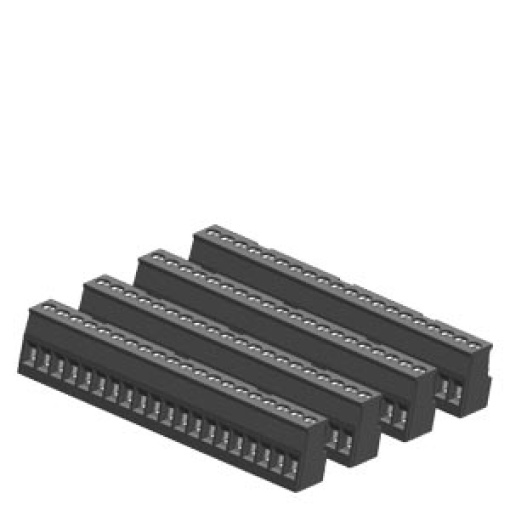 SIMATIC S71200 Tinplated joint block 20 pins screw PU 4