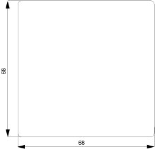 DELTA style rocker neutral, titanium white