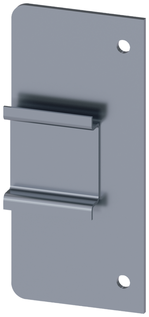 Extended DIN rail for NPE terminal