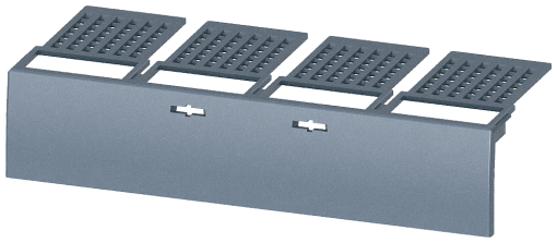 Terminal cover for plug-in and withdrawable socket, accessory for circuit br...