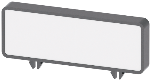 Labeling plate for cover frame, accessory for all cover frames 3VA9...-0SB.0