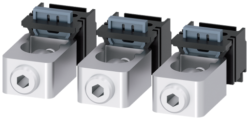 Circular conductor terminal, 3 units, accessory for 3VA1 100160