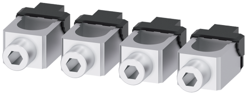 Circular conductor terminal, 4 units, accessory for 3VA2 100160250