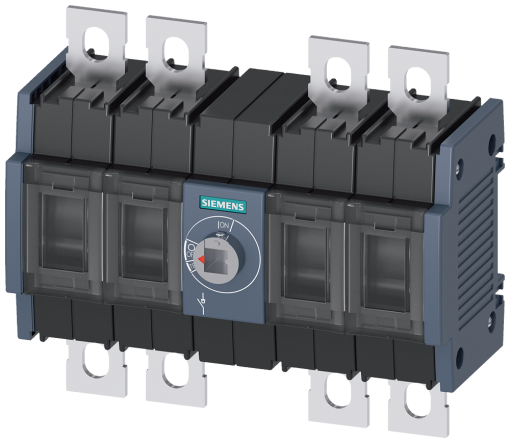 Switch disconnector 80 A, size 2, 4-pole, front operating mechanism, center, ...