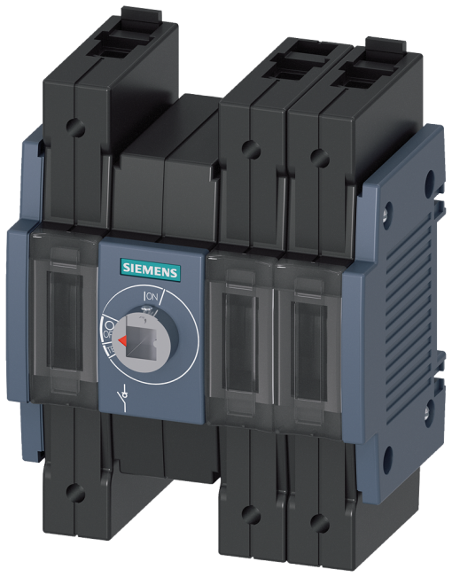 Switch disconnector 80 A, size 1, 3-pole, front operating mechanism, center, ...