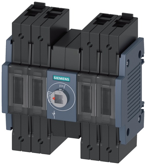 Switch disconnector 80 A, size 1, 4-pole, front operating mechanism, center, ...