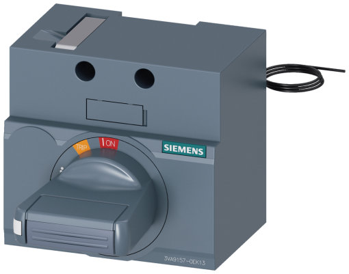 Front mounted rotary operator standard, IEC IP3040, illumination kit 24 V DC...