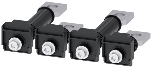 Rear connection stud flat, 4 units, accessory for 3VA1 400630 3VA2 400630