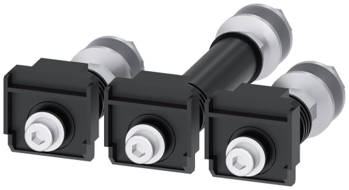 Rear connection stud round, 3 units, accessory for 3VA1 400630 3VA2 400630