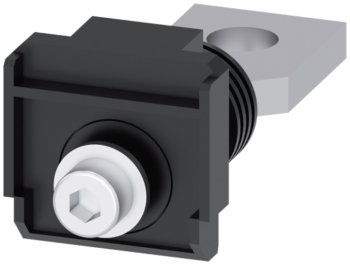 Rear connection stud flat, short, 1 unit, accessory for 3VA1 400630 3VA2 40...