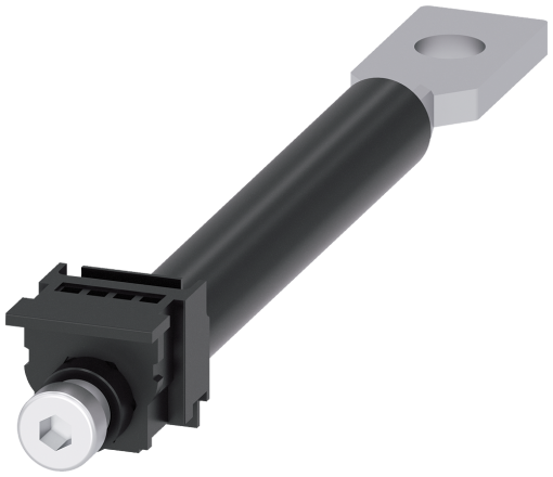 Rear connection stud flat, long, 1 unit, accessory for 3VA1 100160