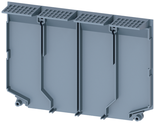Insulating plate broadened, 4-pole, 1 unit, accessory for 3VA1 100160