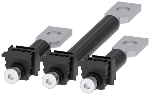 Rear connection stud flat, 3 units, accessory for 3VA1 100160