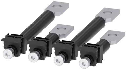 Rear connection stud flat, 4 units, accessory for 3VA1 100160