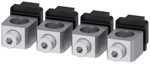 Circular conductor terminal, 4 units, accessory for 3VA1 400630 3VA2 400630