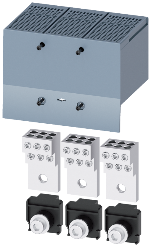 Circular conductor terminal, 6 cables, 3 units, accessory
