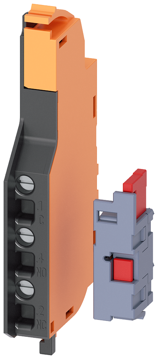 Short circuit alarm switch, CO contacts, type HQ 7 mm accessory for 3VA1 160