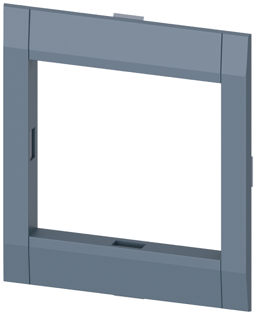 Cover frame 76.2x 70.7 mm WxH accessory for circuit breaker 3-pole