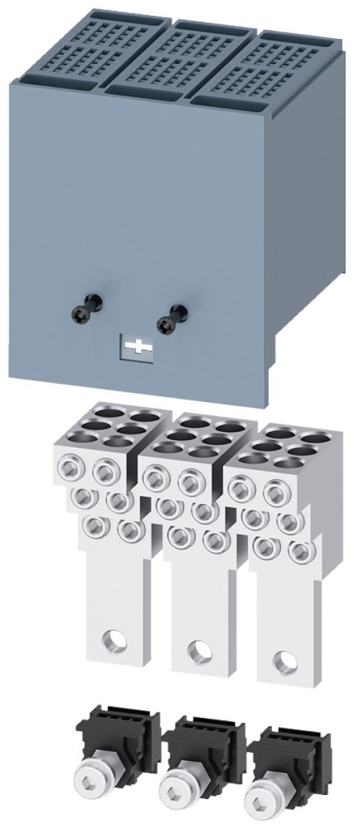 Circular conductor terminal, 6 cables, 3 units, accessory
