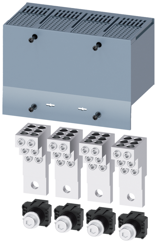 Circular conductor terminal, 6 cables, 4 units, accessory
