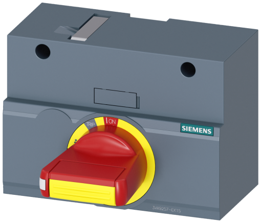Front mounted rotary operator EMERGENCY OFF, IEC IP3040, accessory for 3VA1...