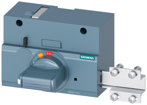 Front mounted rotary operator standard with door interlock, IEC IP3040, acce...