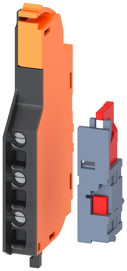 Short circuit alarm switch, CO contacts, type HQ 7 mm accessory for 3VA1