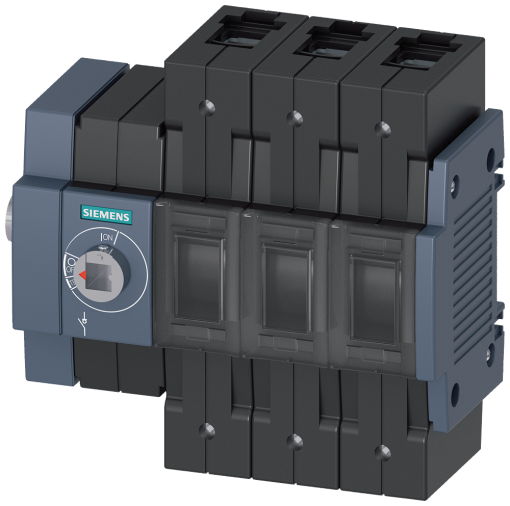 Switch disconnector 125 A, size 2, 3-pole, lateral operating mechanism on lef...