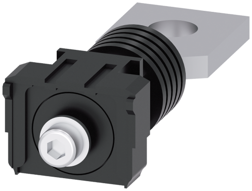 Rear connection stud flat, short, 1 unit, accessory for 3VA1 250