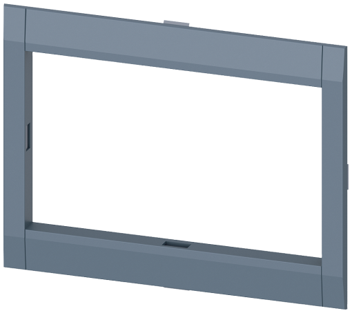 Cover frame 139.6x 84.7 mm WxH accessory for circuit breaker 4-pole